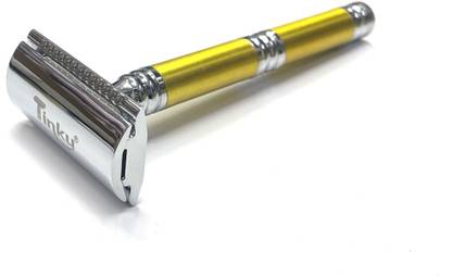tinku DOUBLE EDGE BRASS SAFETY RAZOR (T108-CC) CLOSE COMB, Men