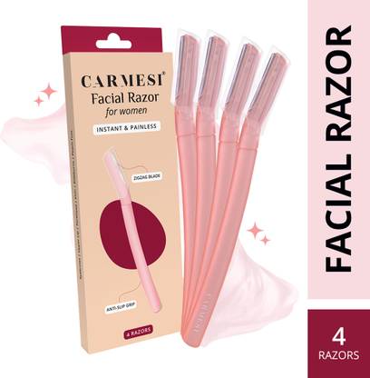 Carmesi Face Razor for Women | For Instant & Painless Hair Removal, Women