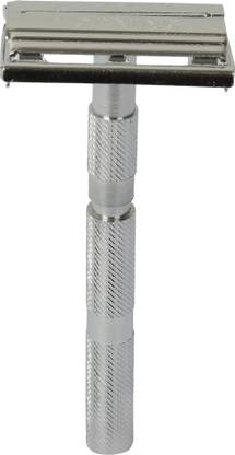 tinku Double Edge Metal Safety Razor (Buterly Style, Silver) (T-001), Men