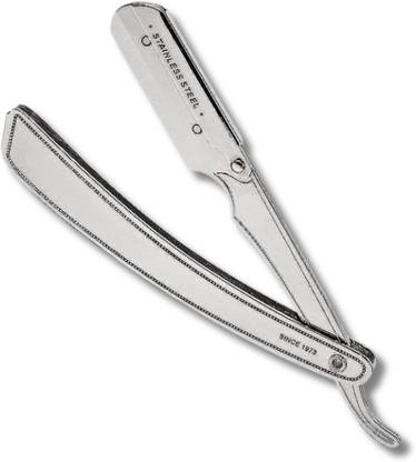 GNS Professional Barber Straight Razor with Free 10 blades| Straight Razor for men, Men