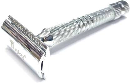 tinku DOUBLE EDGE BRASS SAFETY RAZOR (T5001-CC) CLOSE COMB, Men