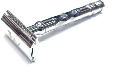 tinku DOUBLE EDGE BRASS SAFETY RAZOR (T4001-CC) CLOSE COMB, Men