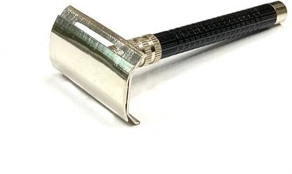 tinku Double Edge Brass Safety Razor (Rust Proof, Black) (T-604), Men