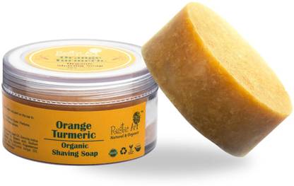 RUSTIC ART Orange Turmeric Shaving Soap Shaving Soap