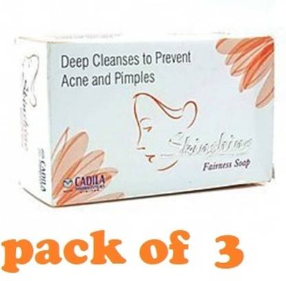 Skin Shine best fairness soap pack of 3 Shaving Soap