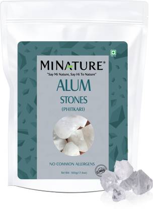 mi nature Alum Stone 500g Shaving Soap