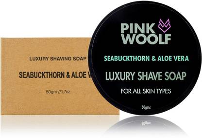 Pink Woolf Seabuckthorn & Aloe Vera - Better Than Shaving Cream Shaving Soap