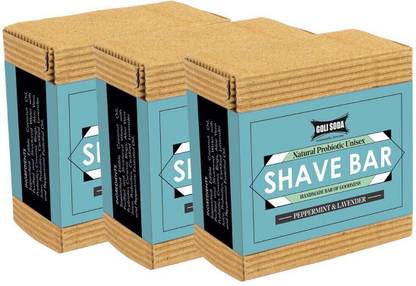 GOLI SODA All Natural Probiotics Shave Bar Shaving Soap