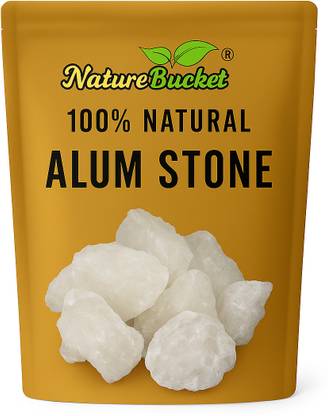nature bucket 100% Natural Alum Stone (Phitkari) – Aftershave | Deodorant | Skin Care Shaving Soap
