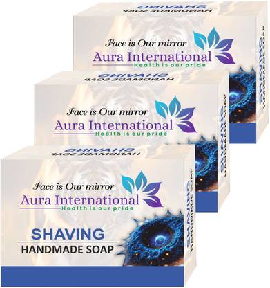 AURA INTERNATIONAL Shaving Handmade Soap | Shaving soap for men Shaving Soap