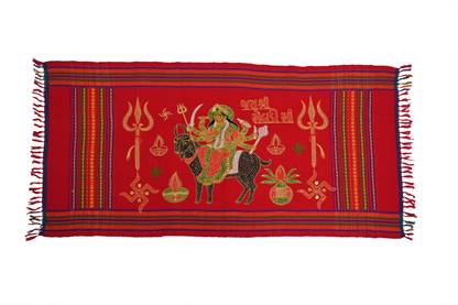 Navya Handicraft Wool Self Design Women, Men Shawl