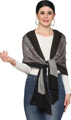 Pashma By Naaz Pashmina Self Design Women Shawl