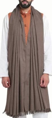 Oswaal Wool Solid Men Shawl