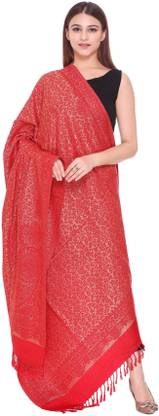 MANBHAV Acrylic Woven Women Shawl