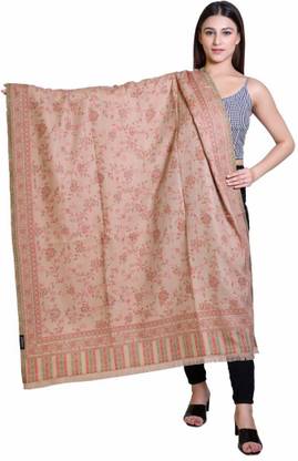 KANIAHMA Cotton Self Design Women Shawl