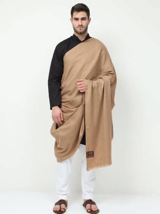Bunkaartextiles Wool Solid Men Shawl