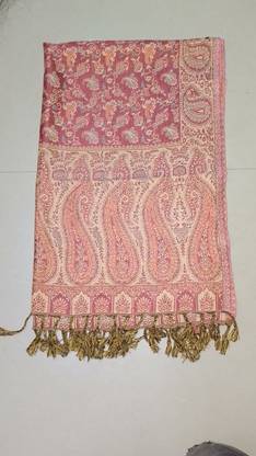 AQ COLLECTION Pashmina Solid Women Shawl