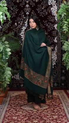STSHAWLS Acrylic Self Design Women Shawl