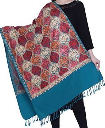okko Cashmere Embroidered Women Shawl