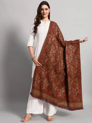 Ravaiyaa - Attitude Is Everything Wool Paisley Women Shawl