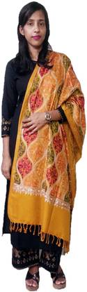 Royal-E-Kashmir Cashmere, Pashmina, Wool Embroidered Women Shawl