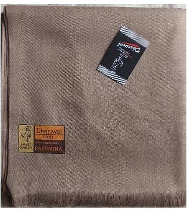 Dhariwal Pashmina Pashmina, Wool Solid Men Shawl