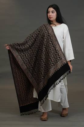 SHIFNEEN Acrylic Paisley Women Shawl