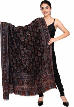 Pashmal Wool Printed Women Shawl