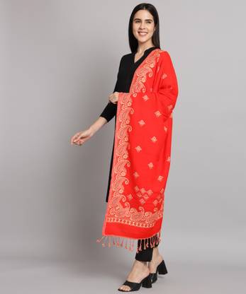 MYLES Wool Woven Women Shawl
