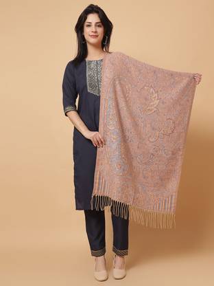 SCHp Wool Paisley Women Shawl