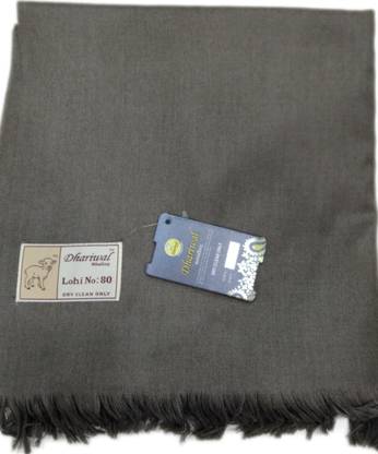 Dhariwal Wool Solid Men Shawl