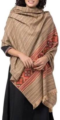 AAYAT FASHION ZONE Wool Woven Women, Men Shawl