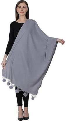 JPE Acrylic Solid Women Shawl