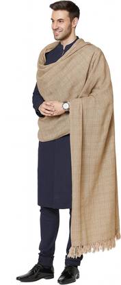 Vrinde Wool Woven Men Shawl
