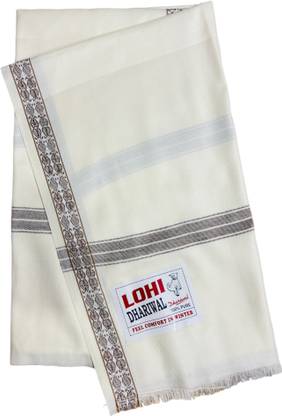 Kashmiri Orignal Wool Embroidered Men Shawl