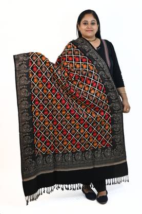 Vrinde Pashmina Embellished Women Shawl