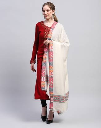 MONTE CARLO Acrylic Self Design Women Shawl