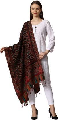 swi stylish Acrylic Printed Women Shawl