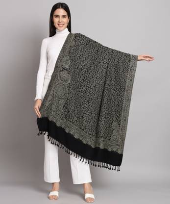 MYLES Wool Woven Women Shawl