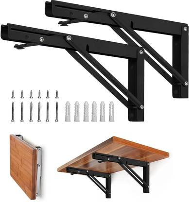 OLTR Heavy Duty Shelf Bracket – Wall Mount L-Shaped Support for Rack, Kitchen 40 CM (15 inch) Shelf Bracket
