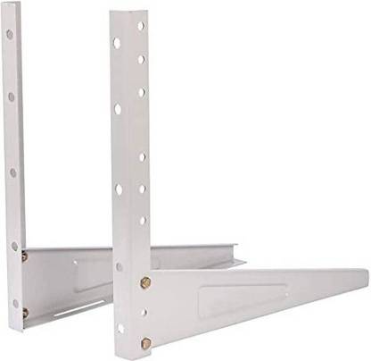 Shop4Ever High Quality Metal Wall Mounted Air Conditioner Outdoor Unit, Shelf Bracket 127cm x 40.64cm Shelf Bracket