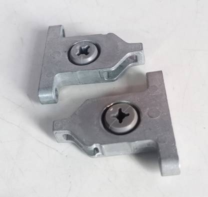 DVYA Tandem box drawer front fixing brackets (2 Pcs) 3.9 CM Shelf Bracket