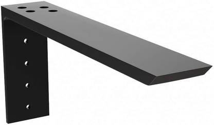ROSE AHMED Support Bracket 18" Steel L-Bracket_Black-02 18IN Shelf Bracket