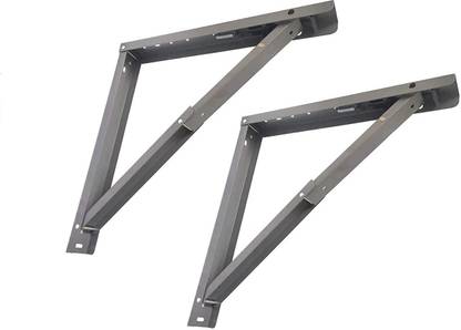 AVOQ Wall Mounted Folding Brackets for Study table Office table Laptop table (500mm) 20 inch Shelf Bracket