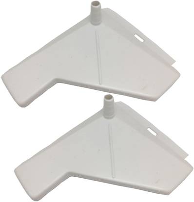 nw noworry All Brand Window AC Drain Tray Waist Water Collector, Pack Of 2, 14 cm x 17 cm x 3.4 cm Shelf Bracket
