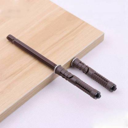MERKEL 6" Heavy Duty Steel Invisible Floating Shelf Brackets 6" Shelf Bracket