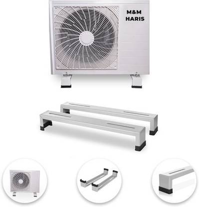 Spinxx Heavy Duty Metal Floor AC Outdoor Stand With Non Rusted Coating (1 Ton to 2 Ton) 49 Shelf Bracket