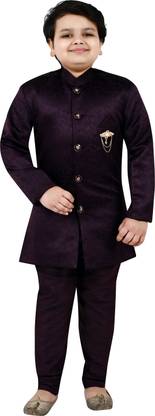 Arshia Fashions Self Design Sherwani