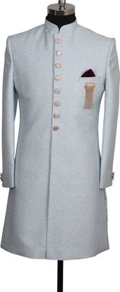 loveink IN-538 Self Design Sherwani