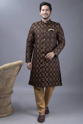 AMZIRA Printed Sherwani